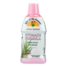 Lily Of The Desert - Aloe Herbal Stomach Formula Fresh Mint - 32 Fl Oz