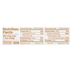 Rxbar - Protein Bar - Peanut Butter - Case Of 12 - 1.83 Oz.