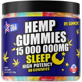 H–µm—Ä Gummies for Restful Nights Soothes Soreness and Discomfort in The Body High Potency H–µmp Oil Extract Assorted Fruit Flavors