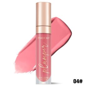 PHOFAY Shiny Lip Plumper Gloss (Option: 04)