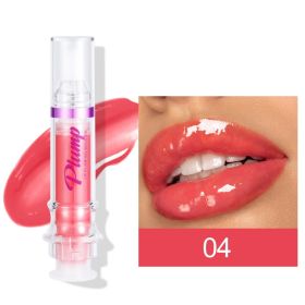 New Tube Lip Rich Lip Color Slightly Spicy Lip Honey Lip Glass Mirror Face Lip Mirror Liquid Lipstick (Option: 4Color)