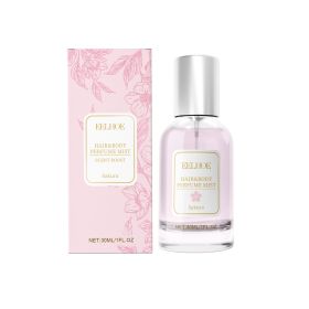 EELHOE Cherry Blossom Body Hair Eau De Parfum Spray Elegant Dating Atmosphere Natural Niche Eau De Parfum Spray (Option: Sakura-1pc)