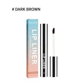 Stripping Lip Liner Outline Waterproof (Option: Dark Brown)