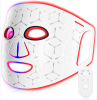 PSFM02  LED Phototherapy mask mask phototherapy facial red light therapy cordless near infrared 850nm 100 LED infrared mask