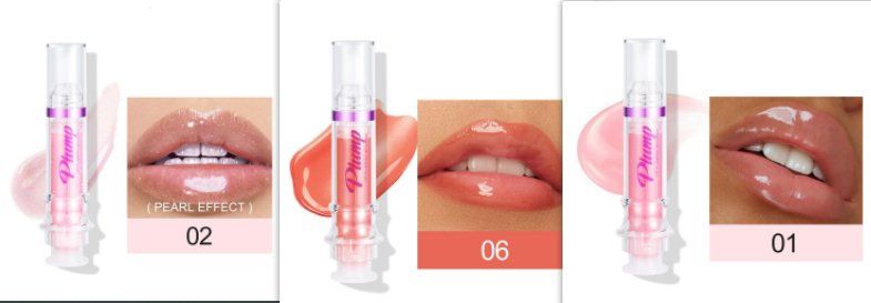 New Tube Lip Rich Lip Color Slightly Spicy Lip Honey Lip Glass Mirror Face Lip Mirror Liquid Lipstick (Option: Set6)